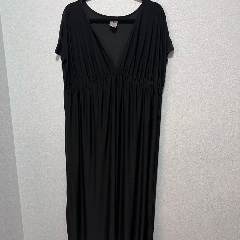 Ambrielle Plus Size Black Maxi Dress Size XXL